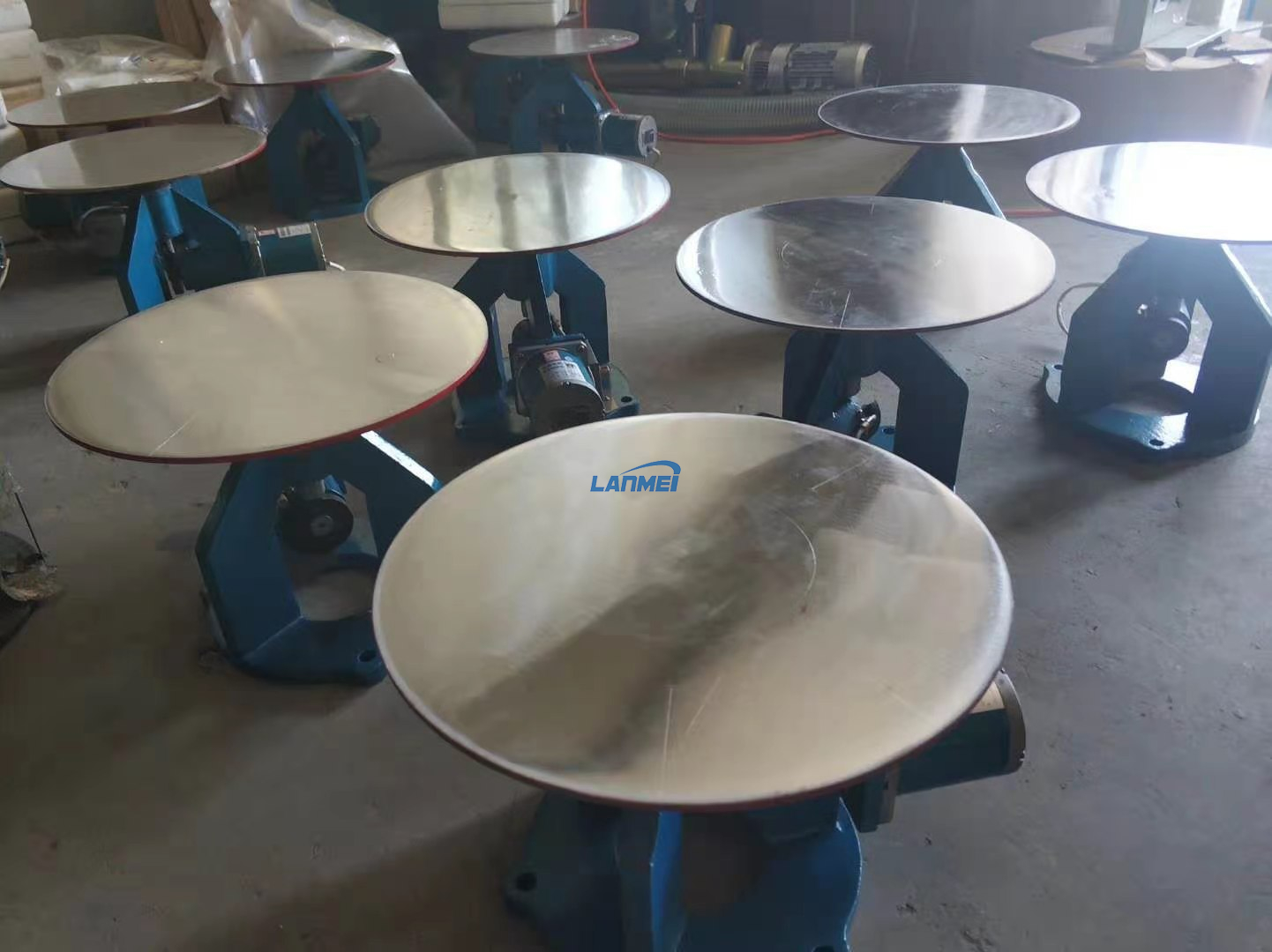 Mesa de flujo motorizada para mortero de cemento
