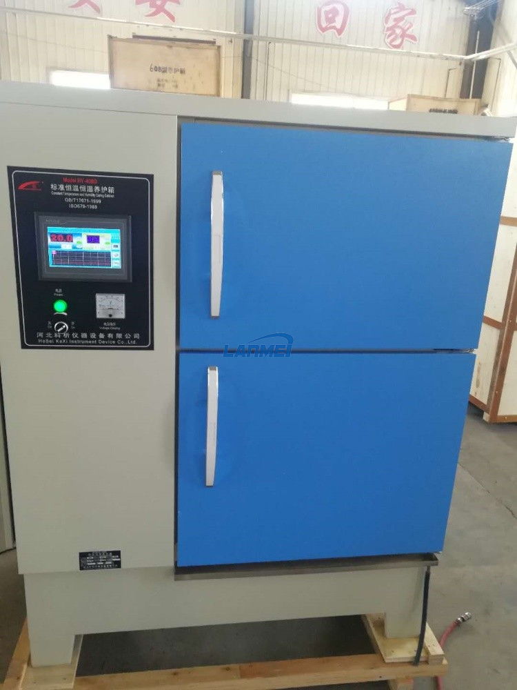 Gabinete de curado constante de temperatura y humedad del cemento del laboratorio YH-40B