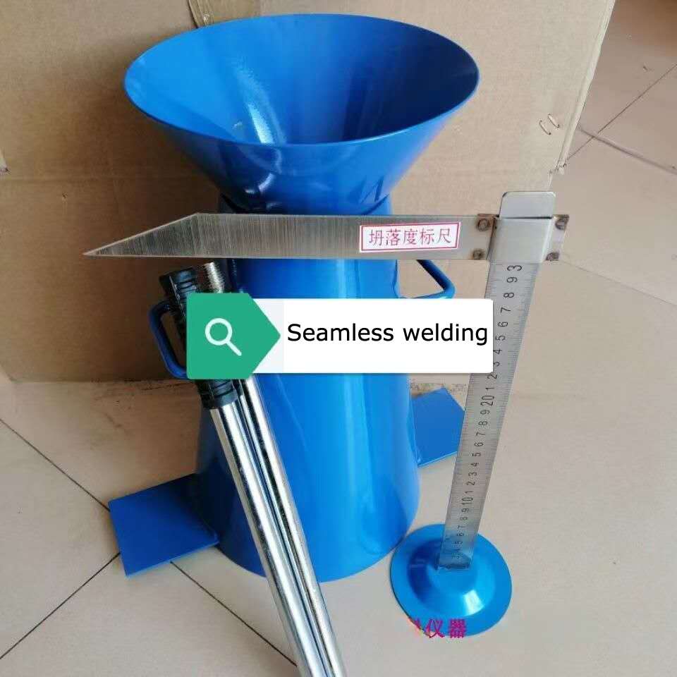 Equipo estándar de prueba de deslizamiento de hormigón sin costuras