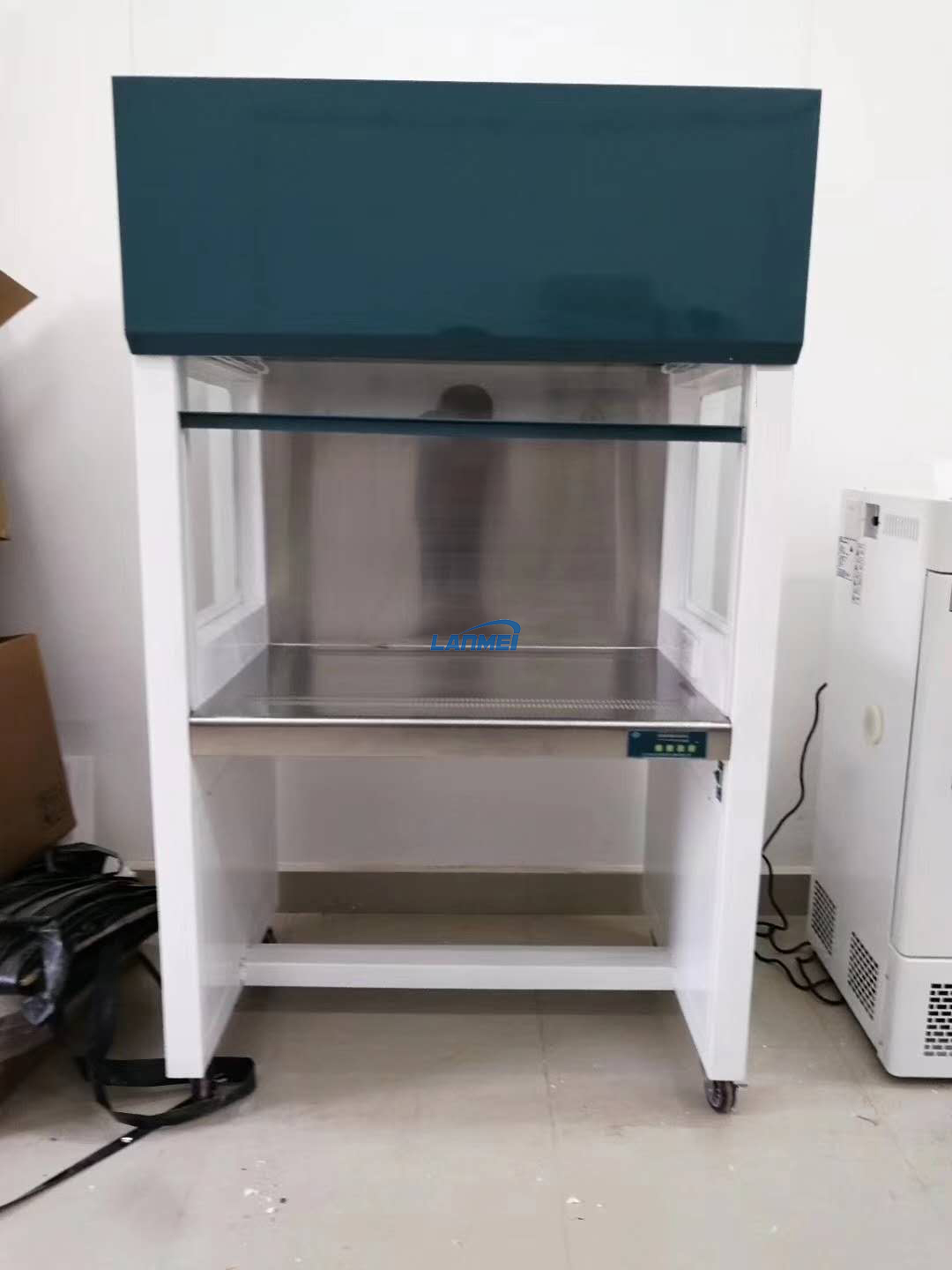 Gabinete de flujo de aire laminar de banco limpio para laboratorio médico