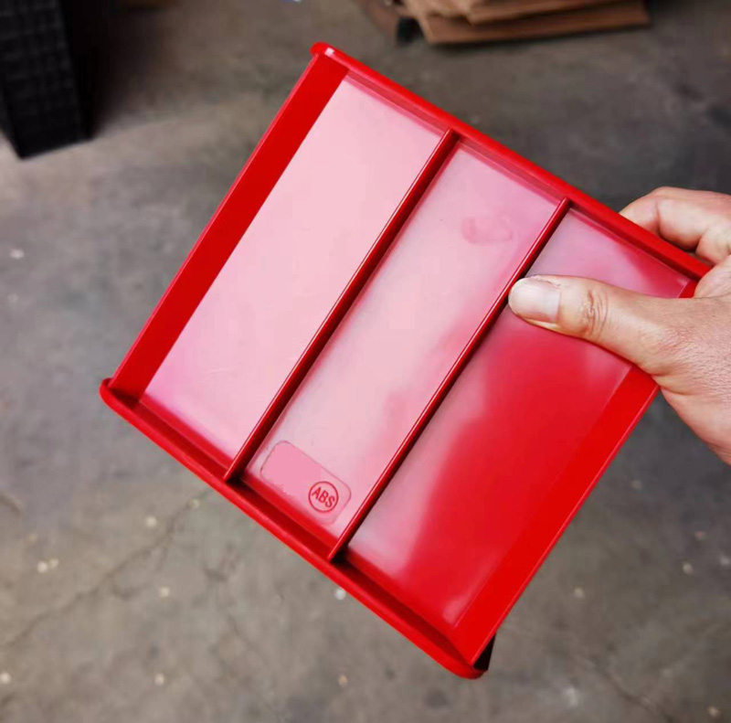 150mm 150mm 150mm ABS molde de cubo de hormigón de plástico para el laboratorio