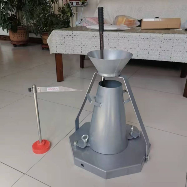 Cono de prueba de caída Cono de hormigón