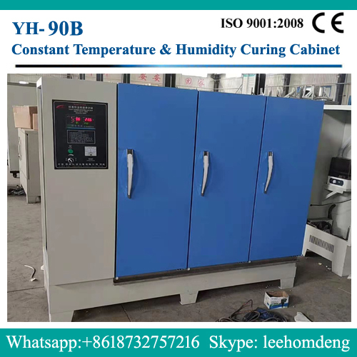 Temperatura constante y humedad curado gabinete de cemento