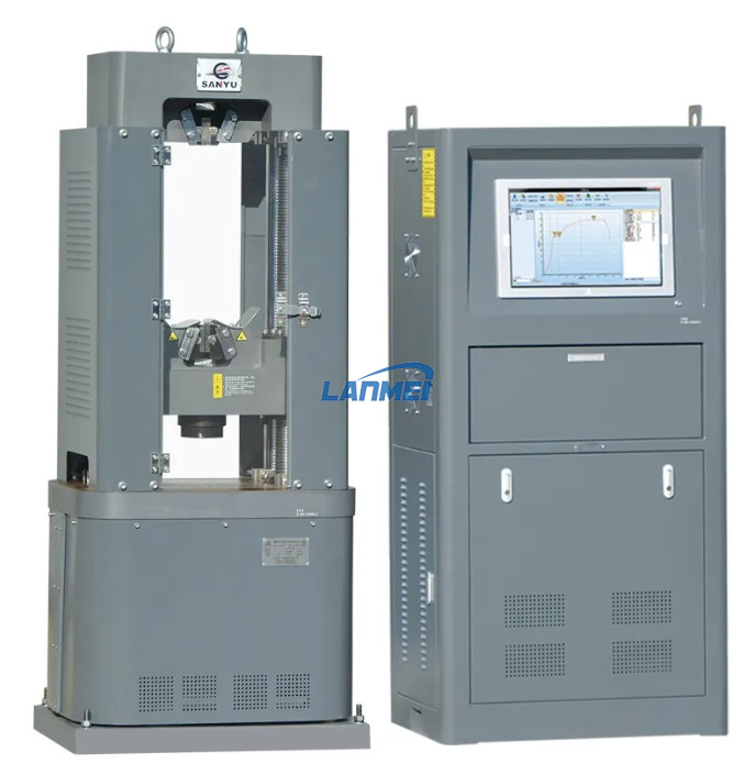 Máquina de prueba de tracción universal de barras de acero 1000KN