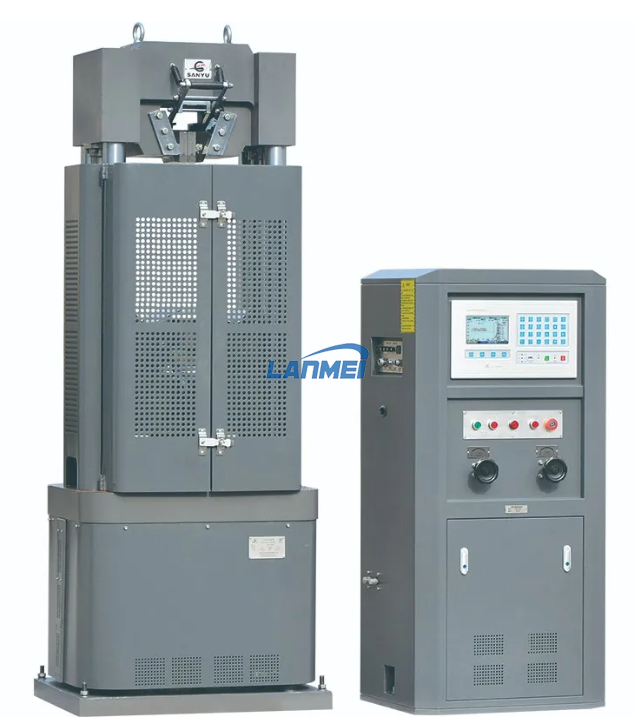 Máquina de prueba de acero de la serie 1000KN de WE para la prueba de tracción y la prueba de flexión