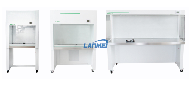Gabinete de flujo laminar de flujo de aire vertical y horizontal