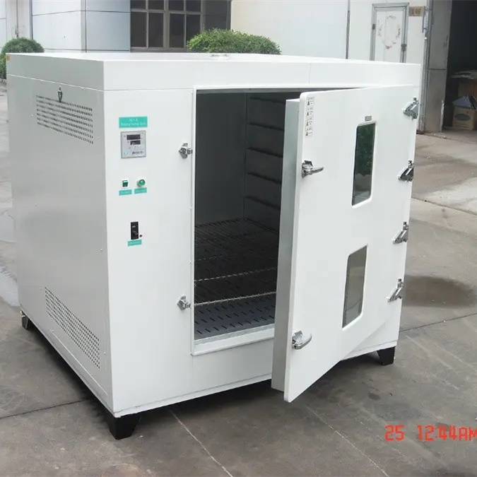 Horno de secado de temperatura constante de aire caliente de laboratorio