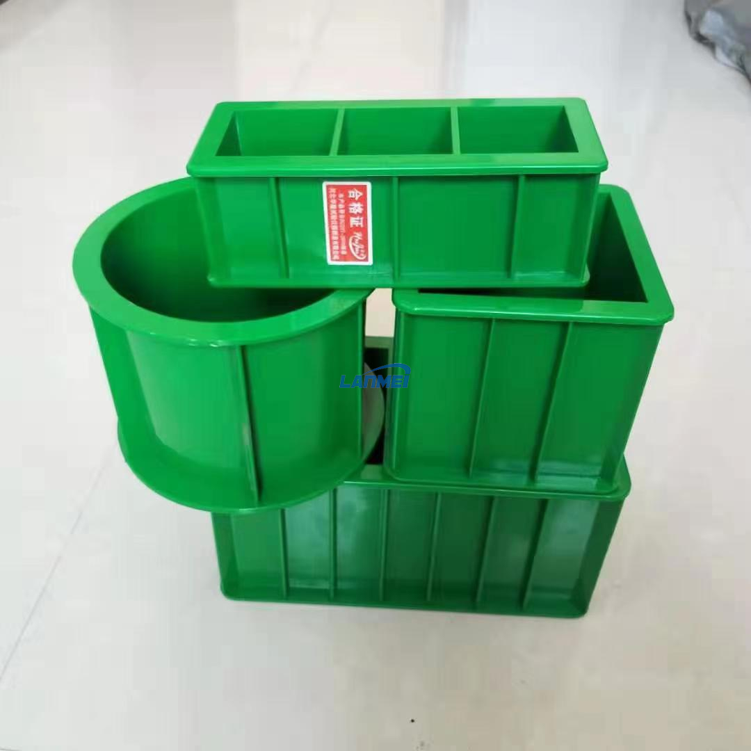 Moldes de cubo de hormigón de plástico