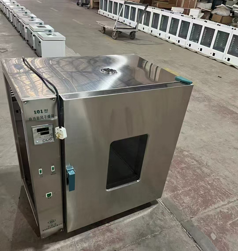 Laboratorio de horno de secado de acero inoxidable