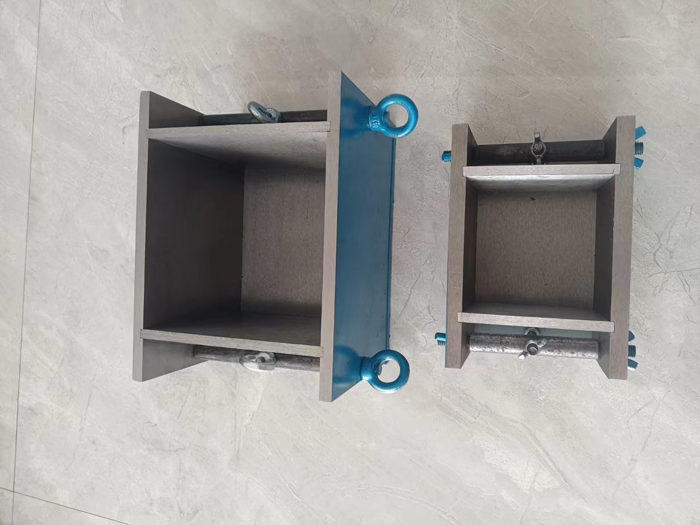 Molde de cubo de mortero de cemento de alta resistencia 150X150mm 70X70mm