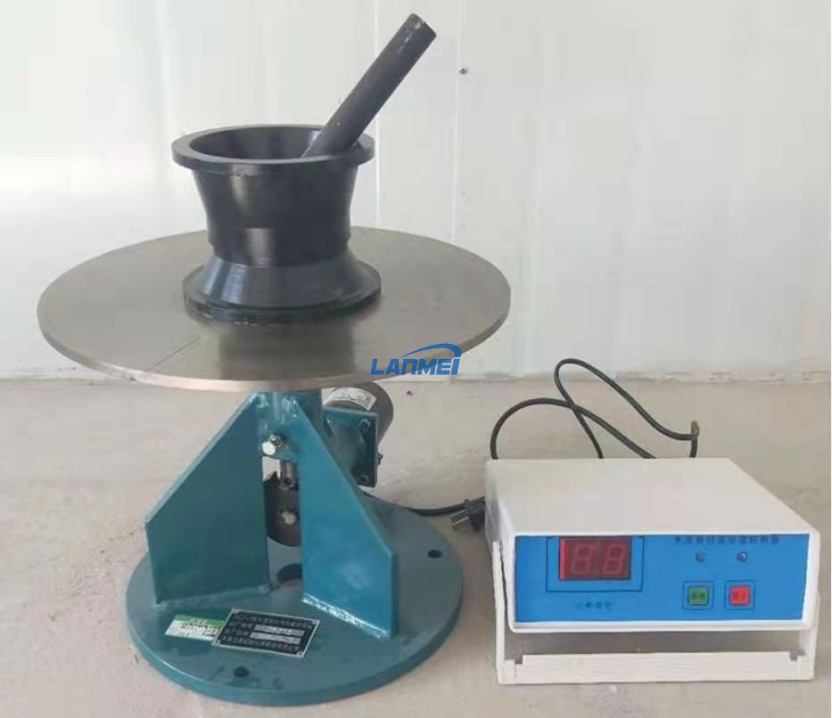 Máquina de prueba de tabla de flujo de prueba de consistencia de mortero de cemento,Medidor de vibración de cemento