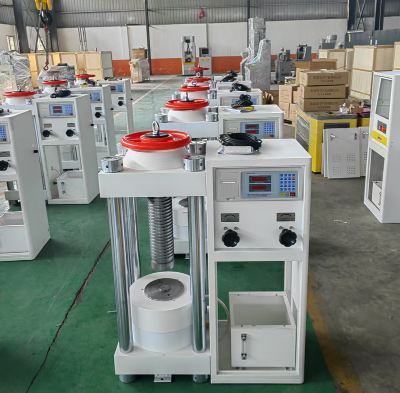 Máquina de pruebas de concreto de 2000kn