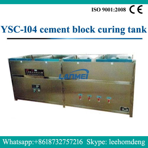 Caja de curado de cemento de laboratorio