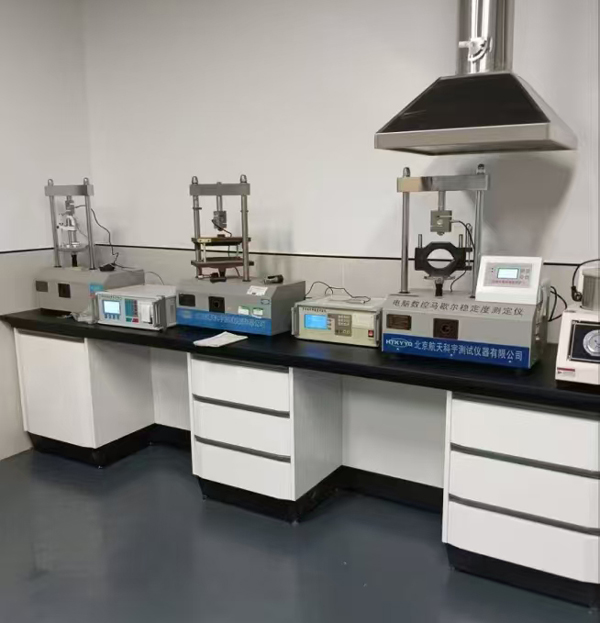 Instrumento de laboratorio de asfalto Marschel