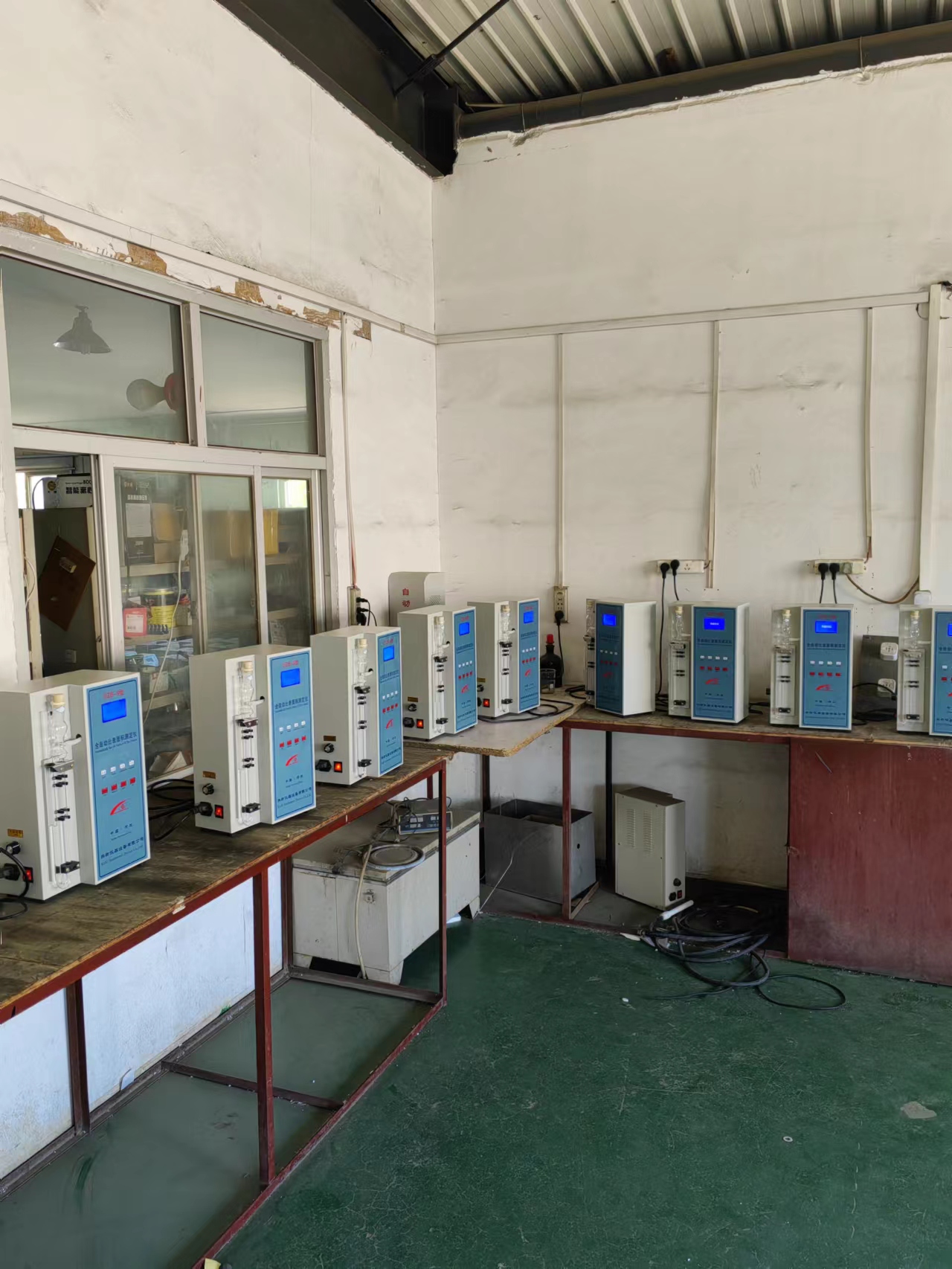 Laboratorio de probador de área de superficie específica de cemento