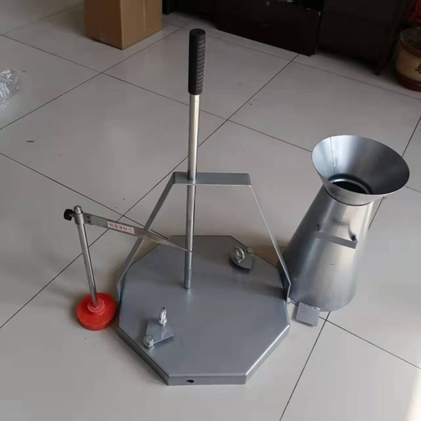 Laboratorio de concreto de concreto de conjunto de pruebas de cono de caída