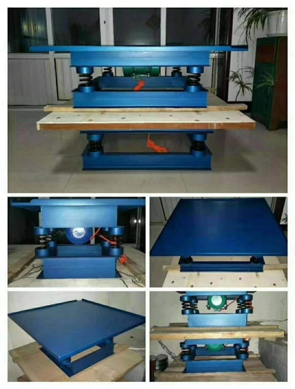 Mesa vibratoria de moho de concreto