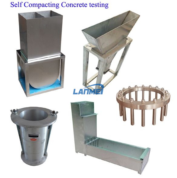 Conjunto completo de equipos de concreto de autocompactación