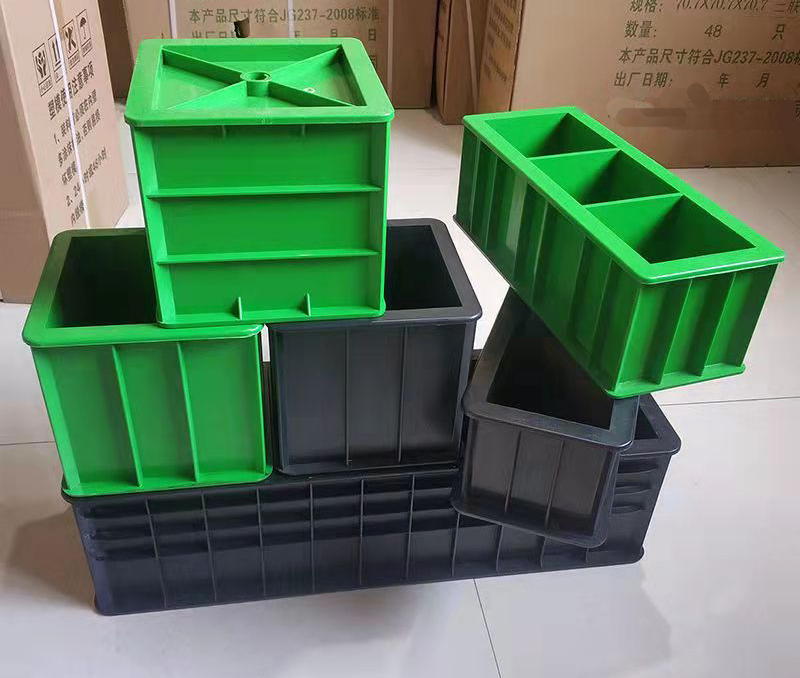 Moho de cubos de concreto