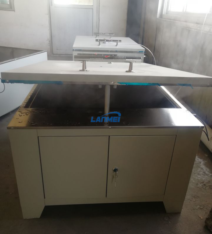 caja de curado de vapor de cemento