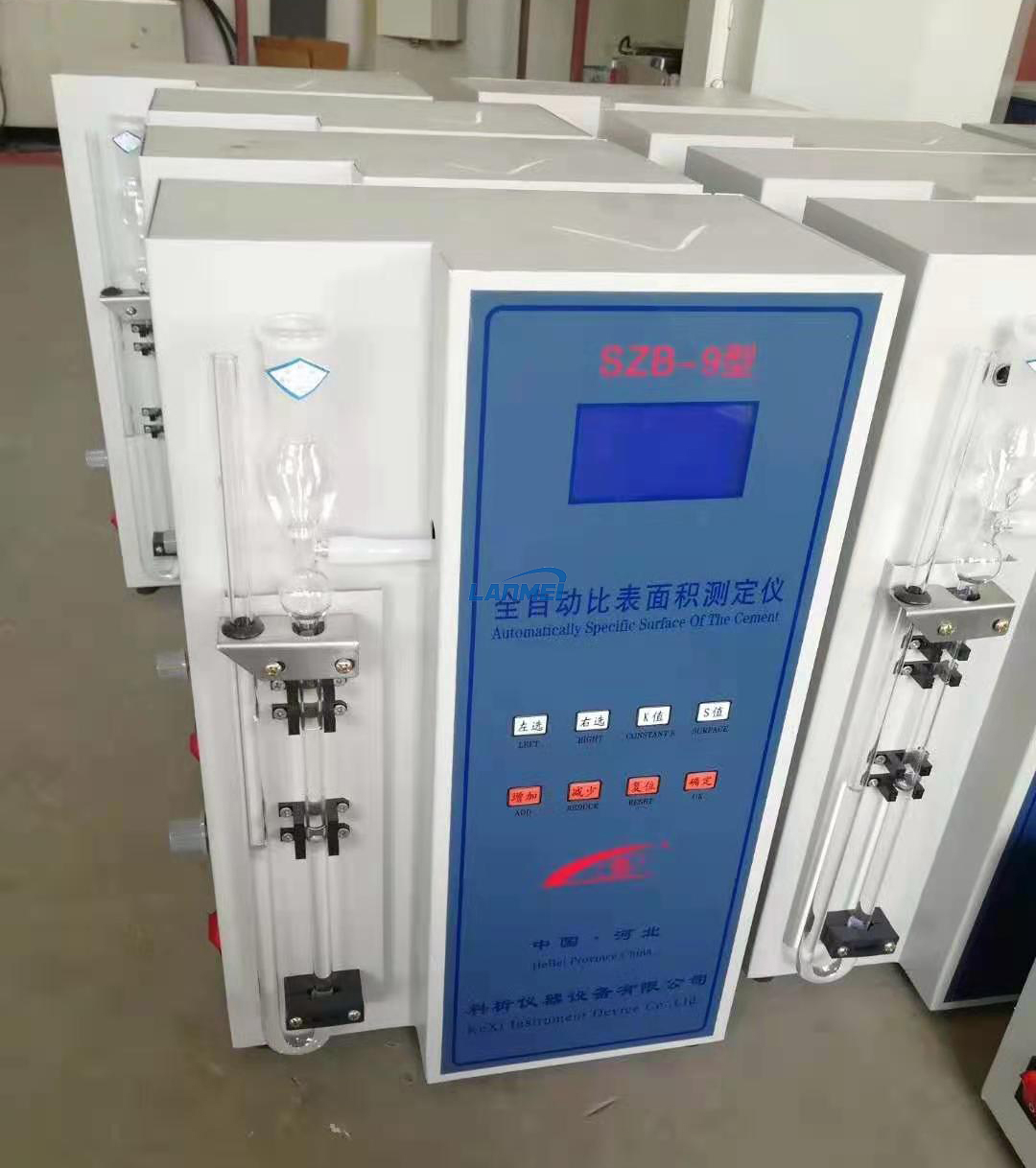 Analizador automático de superficie específica