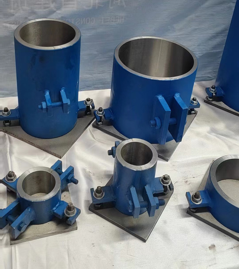 molde de cilindro de acero para hacer muestras de concreto