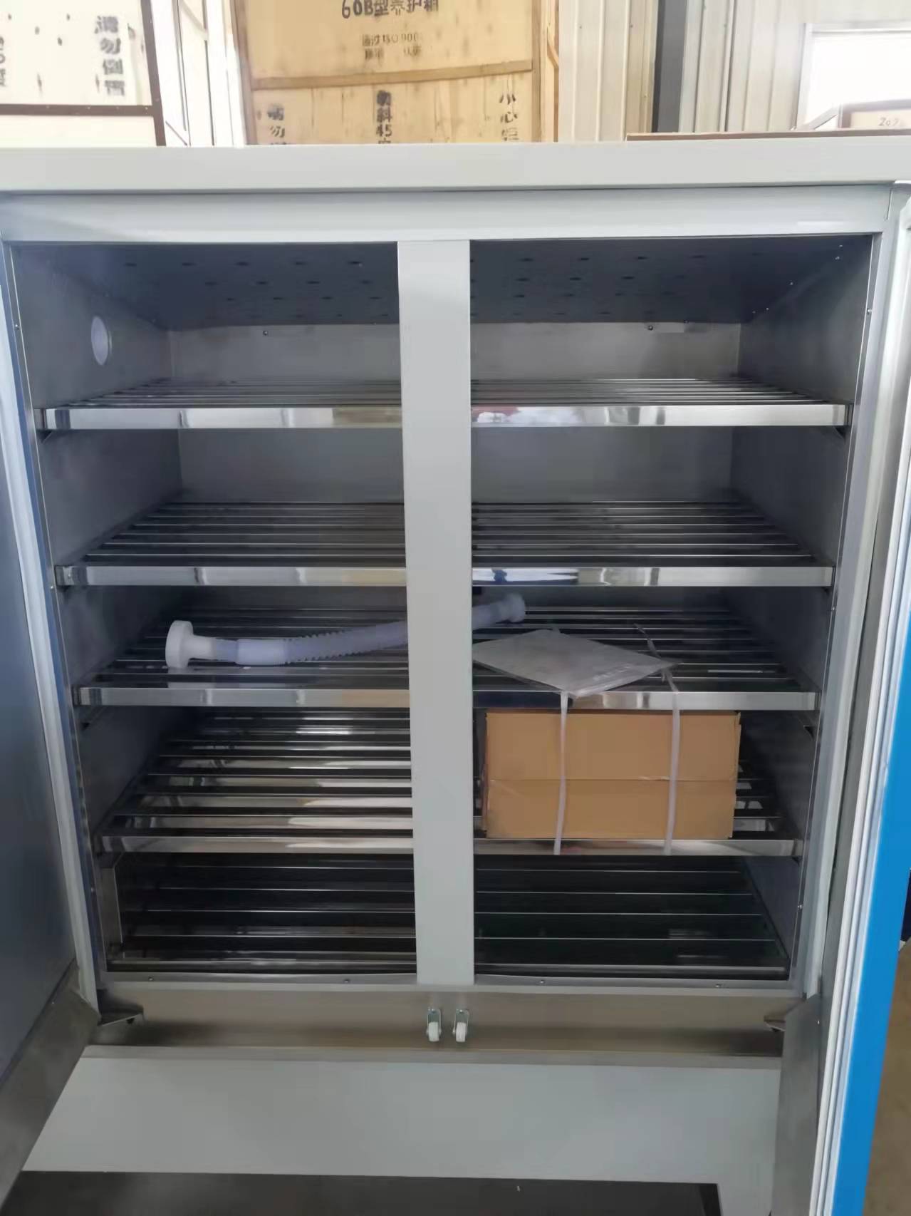 caja de curado de bloques de prueba de concreto de laboratorio